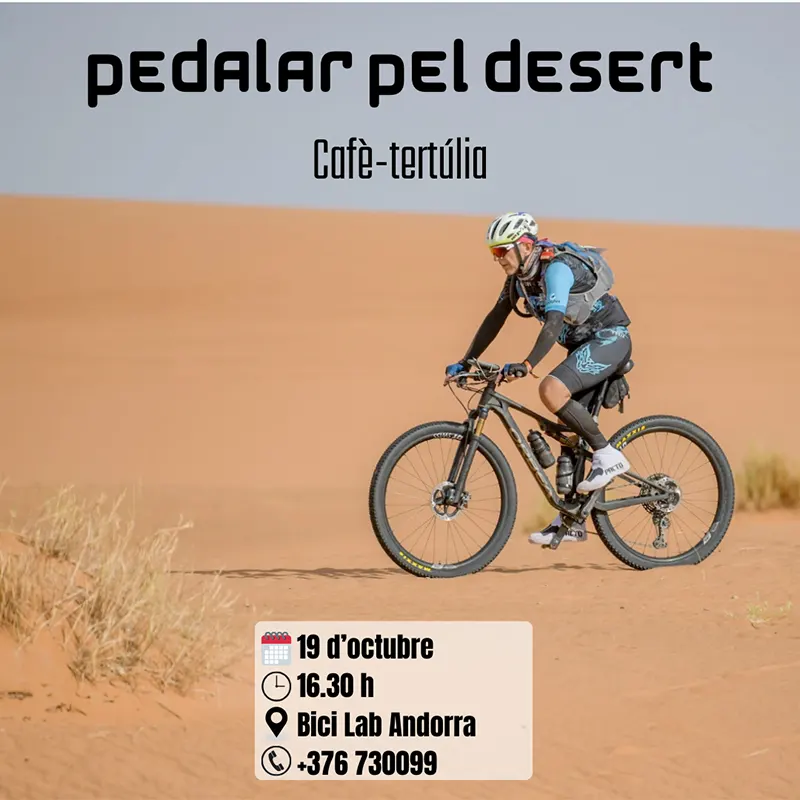 Pedalar pel desert